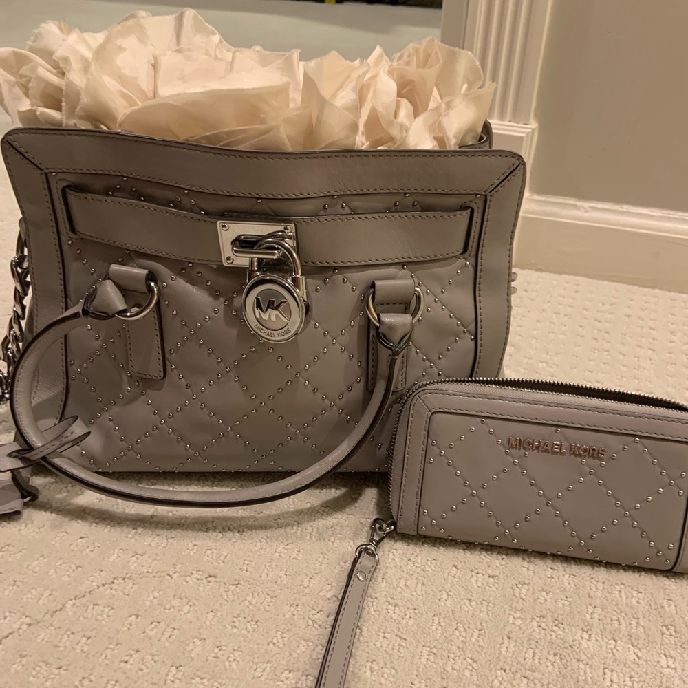 Michael Kors Bag & Matching Wallet Set